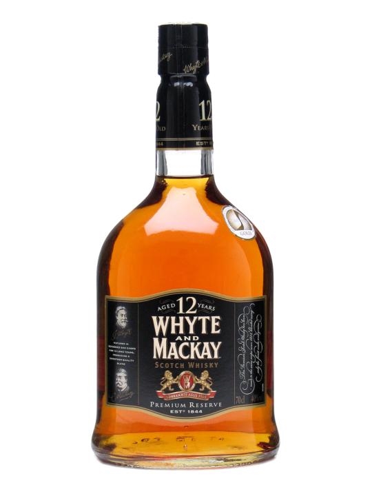 ウイスキー WHYTE & MACKAY 12 YEARS OLD 1L Whyte And Mackay 12Y Premium Release 1L - CLUB MALT