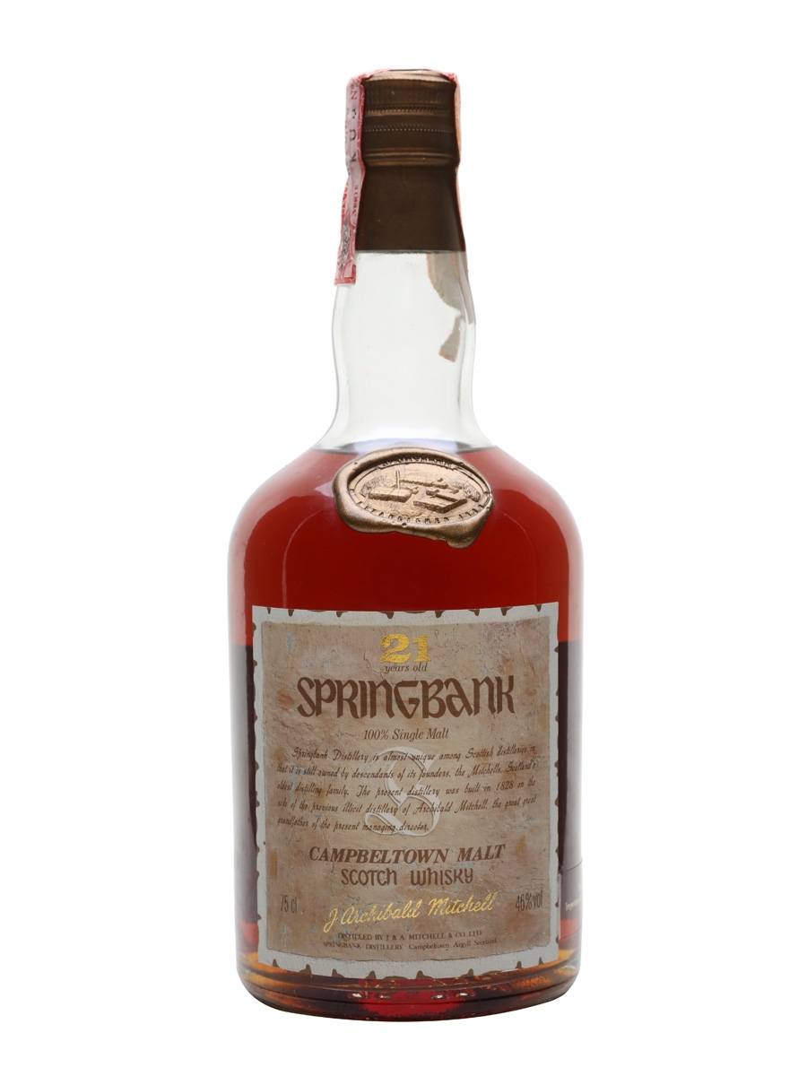 Springbank 21 Year Old 75cl | Single Malt Scotch Whisky