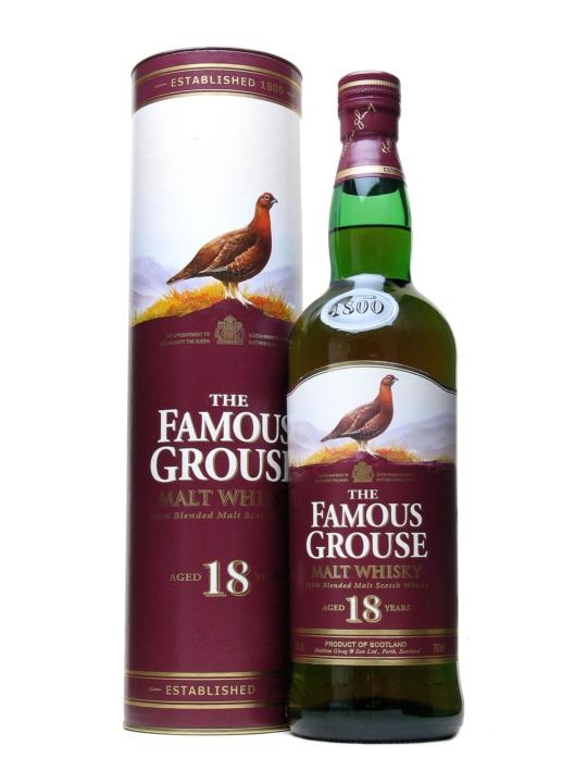 Famous Grouse 18 Year Old | Blended Malt Scotch Whisky | Whisky